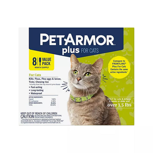 PetArmor Plus Flea & Tick Treatment for Cats