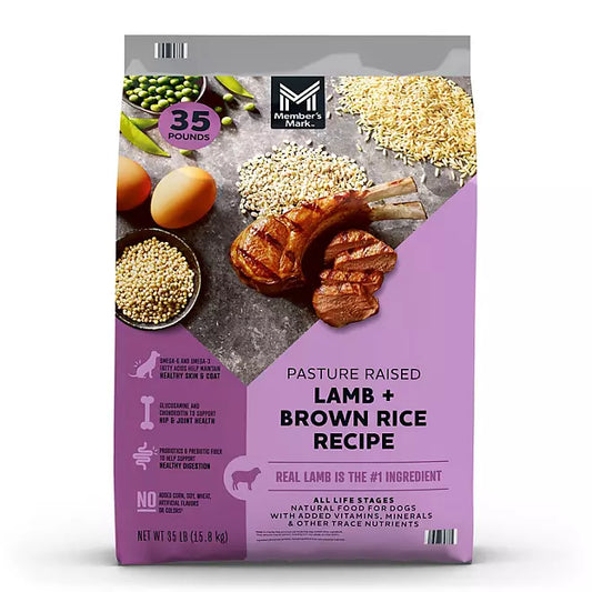 Member's Mark Lamb & Brown Rice Dog Food