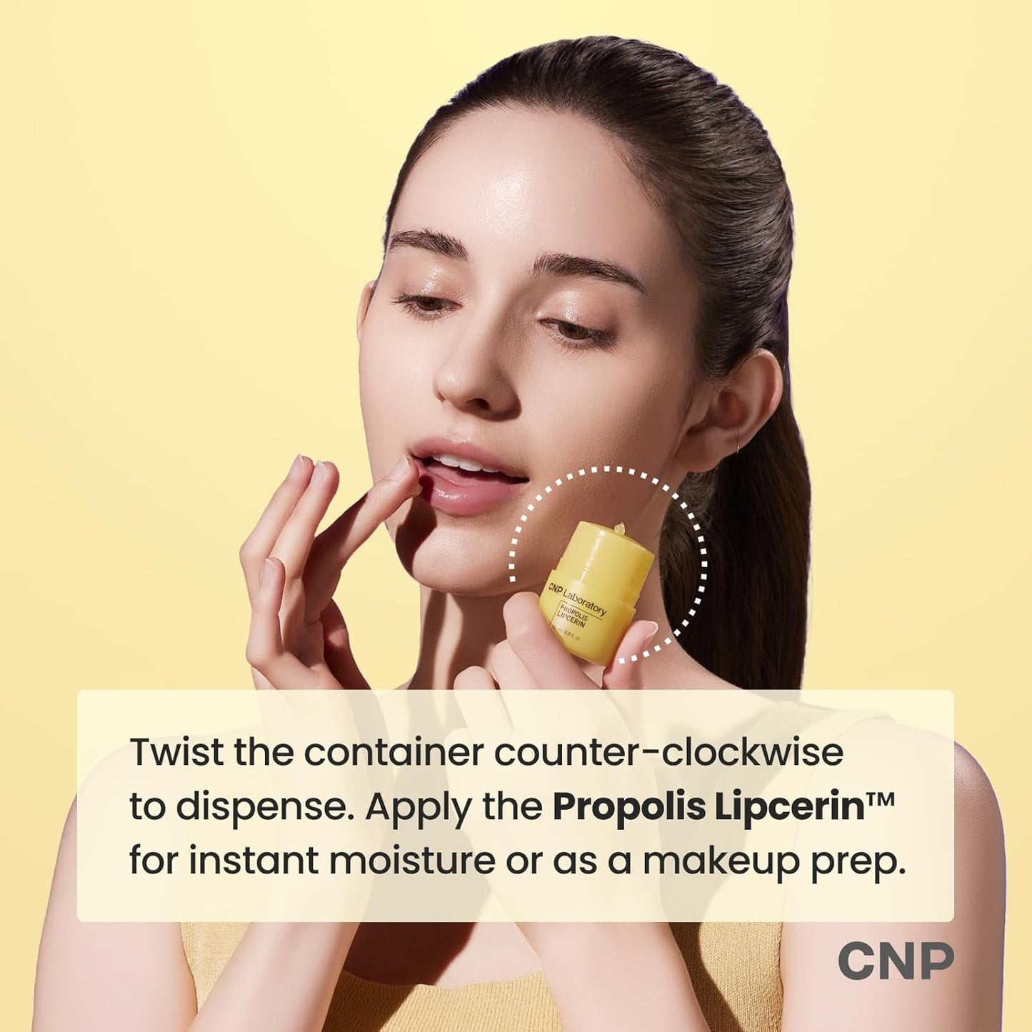 CNP Honey Lip Butter | Propolis Lipcerin™ Overnight Mask & Hydrating Lip Balm | 12-Hour Long-Lasting Moisture | Korean Lip Care for Women