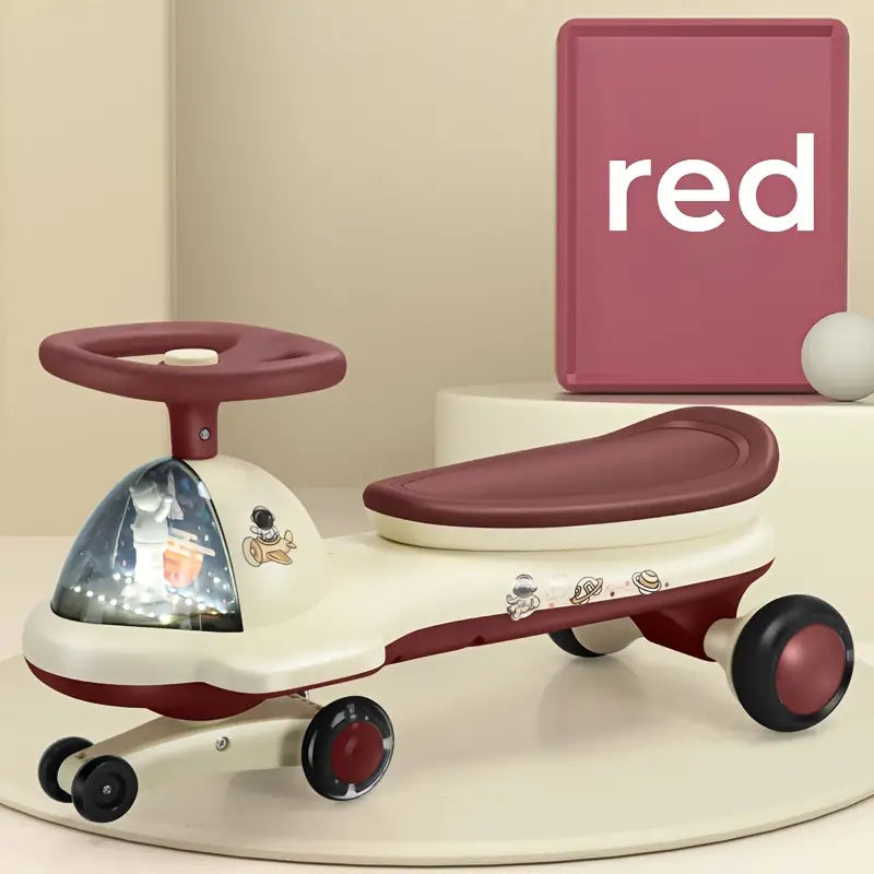 Sit Anti-Side Flip Roller Skater Music Light Twisting Car - Ballimart