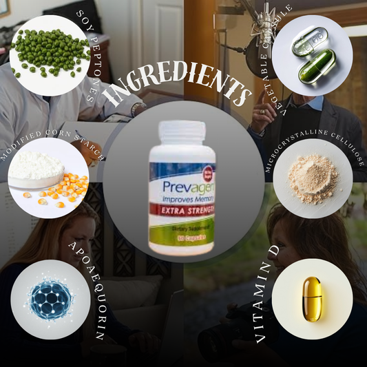 Prevagen Extra Strength 20mg, 60 Capsules – Three Pack – Brain Health Supplement with Apoaequorin & Vitamin D + 7-Day Pill Minder