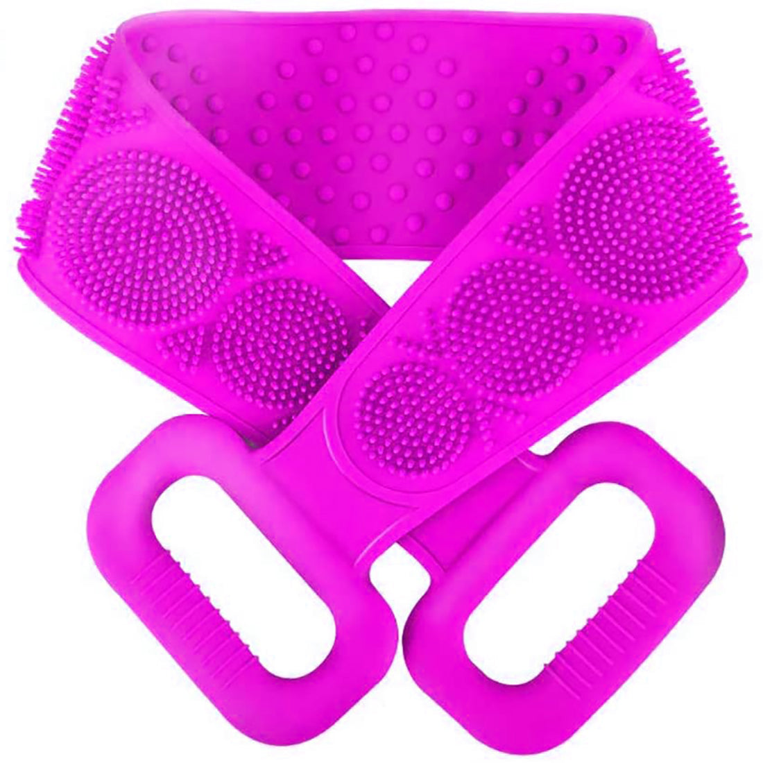 2pcs X Silicone Back Scrubber For Shower Silicone Bath Body Brush Easy To Clean Exfoliating Silicone Bath Body Brush Silicone Body Scrubber For Women - Ballimart