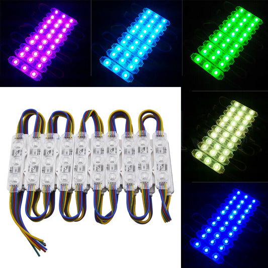 RGB 5050 LED Storefront Window LED Module Light Waterproof Letter Sign Lights US - Ballimart