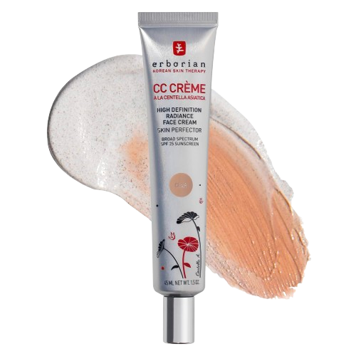 Erborian Color Correcting CC Cream SPF 25 – Centella Asiatica Skin Perfector (Light)