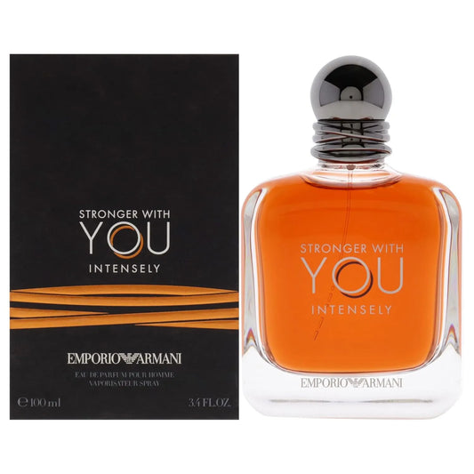 Armani Stronger With You Intensely – Eau de Parfum for Men (3.4 oz)