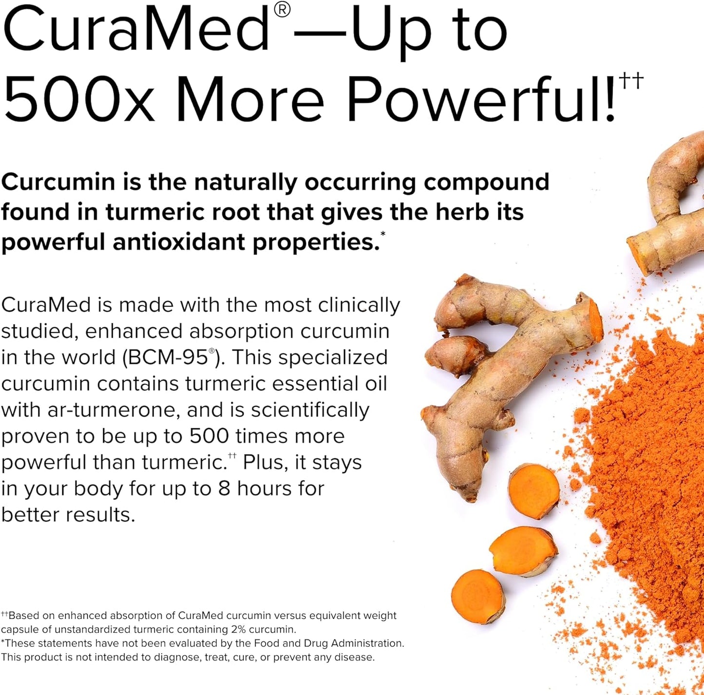✨ Terry Naturally CuraMed 750 mg Curcumin Complex - 120 Softgels | Superior Absorption with BCM-95 ✨ - Ballimart
