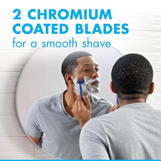 Gillette Sensor2 Pivoting Head Men's Disposable Razors - 25 Count | Twin Blades for a Comfortable Shave - Ballimart