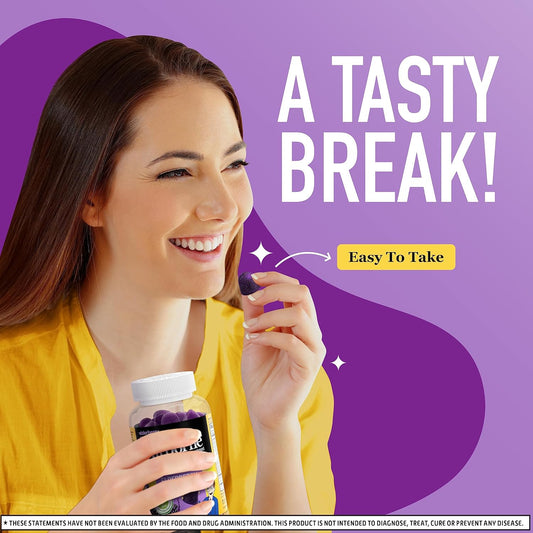 Airborne Elderberry + Zinc & Vitamin C Gummies – Daily Immune Support for Adults & Kids