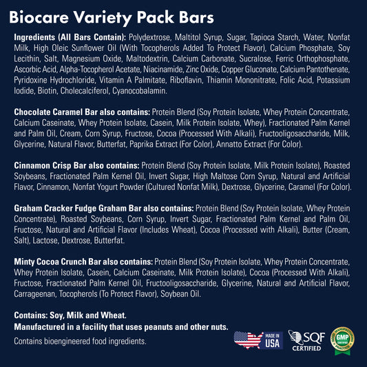 15G Protein Bars Variety Pack (7-Count)