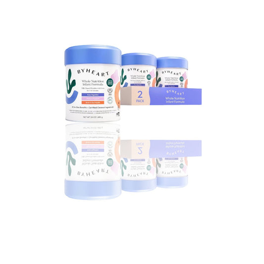 ByHeart Organic Infant Formula Powder | Whole Milk Based, Closest-to-Breast Milk Formula, Clean Label Certified, 24 oz (Pack of 2) - Ballimart