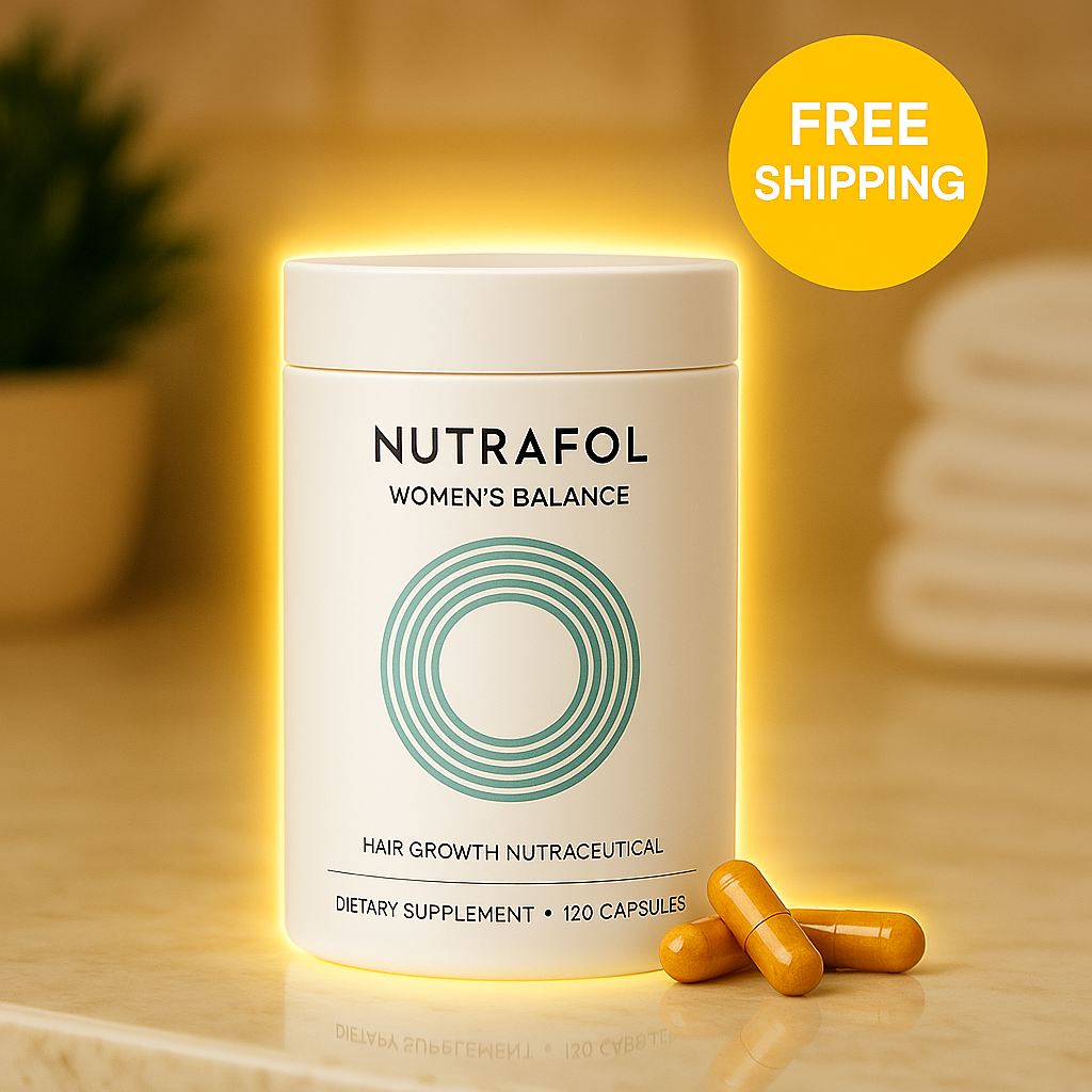 Nutrafol Women’s Balance Hair Growth Gift Pack 1-Pack – Thicker, Fuller Hair for Women 45+
