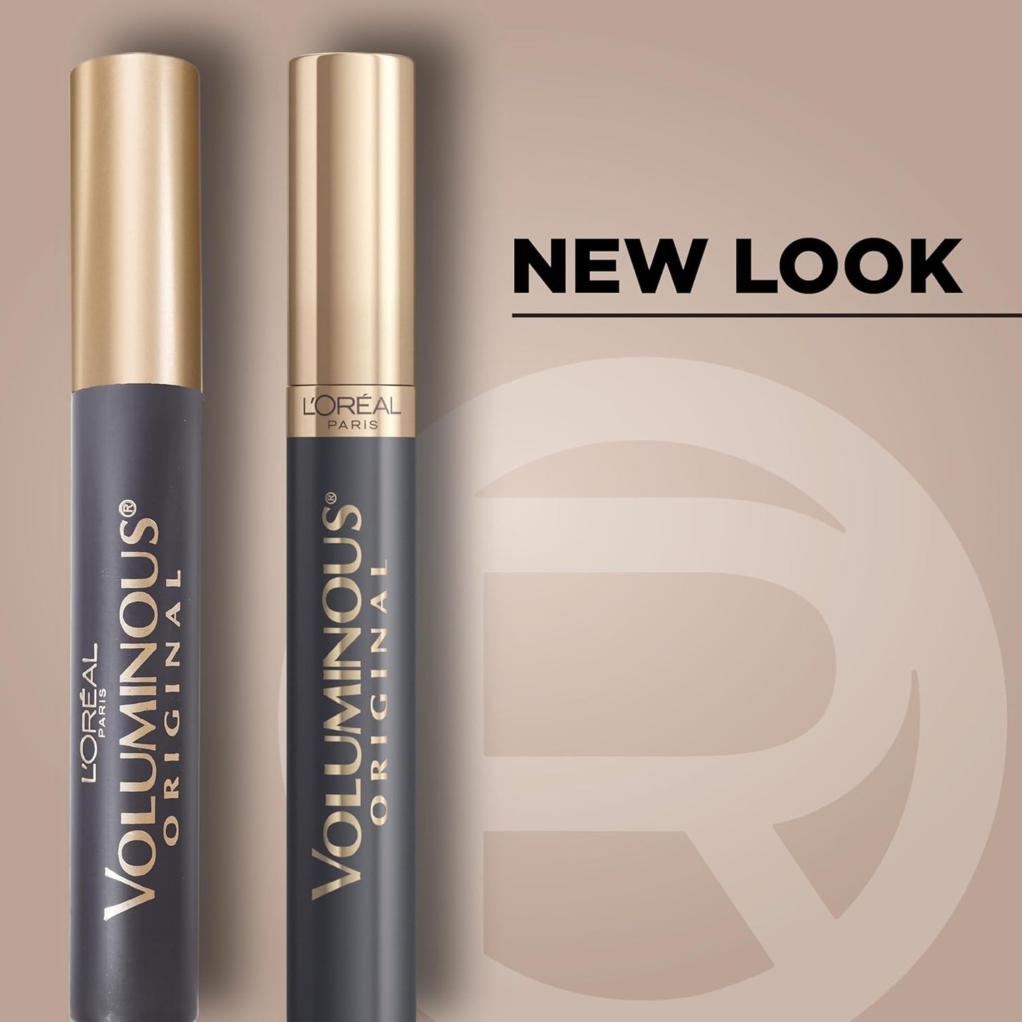 L’Oreal Paris Makeup Voluminous Original Volume Building Mascara | Black Brown | 0.28 fl. oz. | 5X Fuller Lashes | Clump-Free, Smudge-Resistant Formula - Ballimart