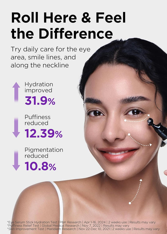 Bewants Eye Roller with Serum – Bamboo Water Phyto Collagen | Reduces Puffiness, Dark Circles & Eye Bags | Under Eye Roller for Firm, Refreshed Eyes | Vegan, Cruelty-Free Gift