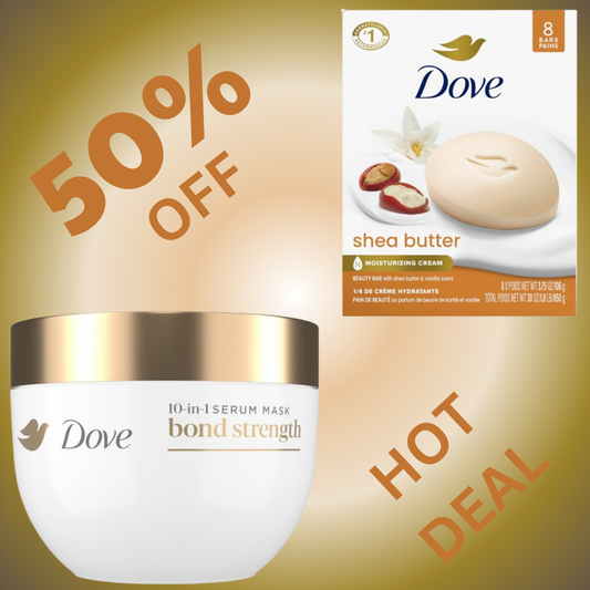 Dove Beauty Essentials Set Gentle Care for Skin and Hair