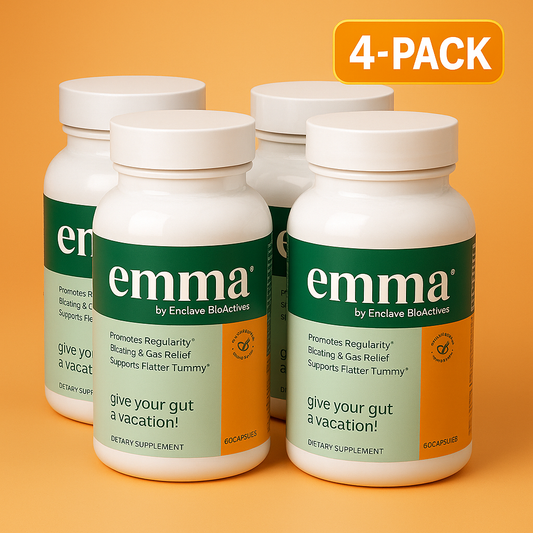 Emma Gut Health Doctors-Endorsed Supplement – 4-pack.