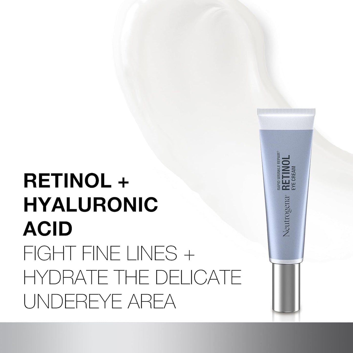 Neutrogena Rapid Wrinkle Repair Retinol Eye Cream | Anti-Aging, Dark Circles & Fine Lines, 0.5 fl. oz - Ballimart
