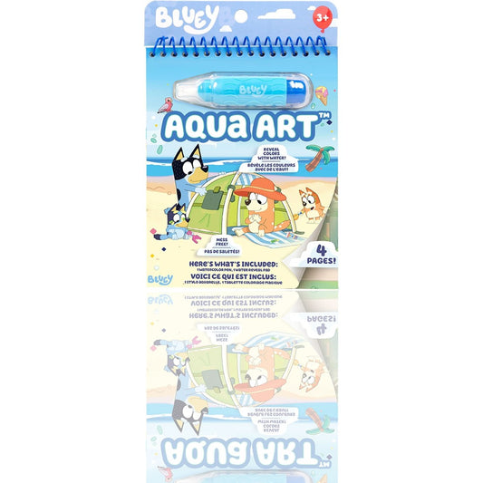 Horizon Group USA Bluey Aqua Art - No-Mess Water Activity Pad