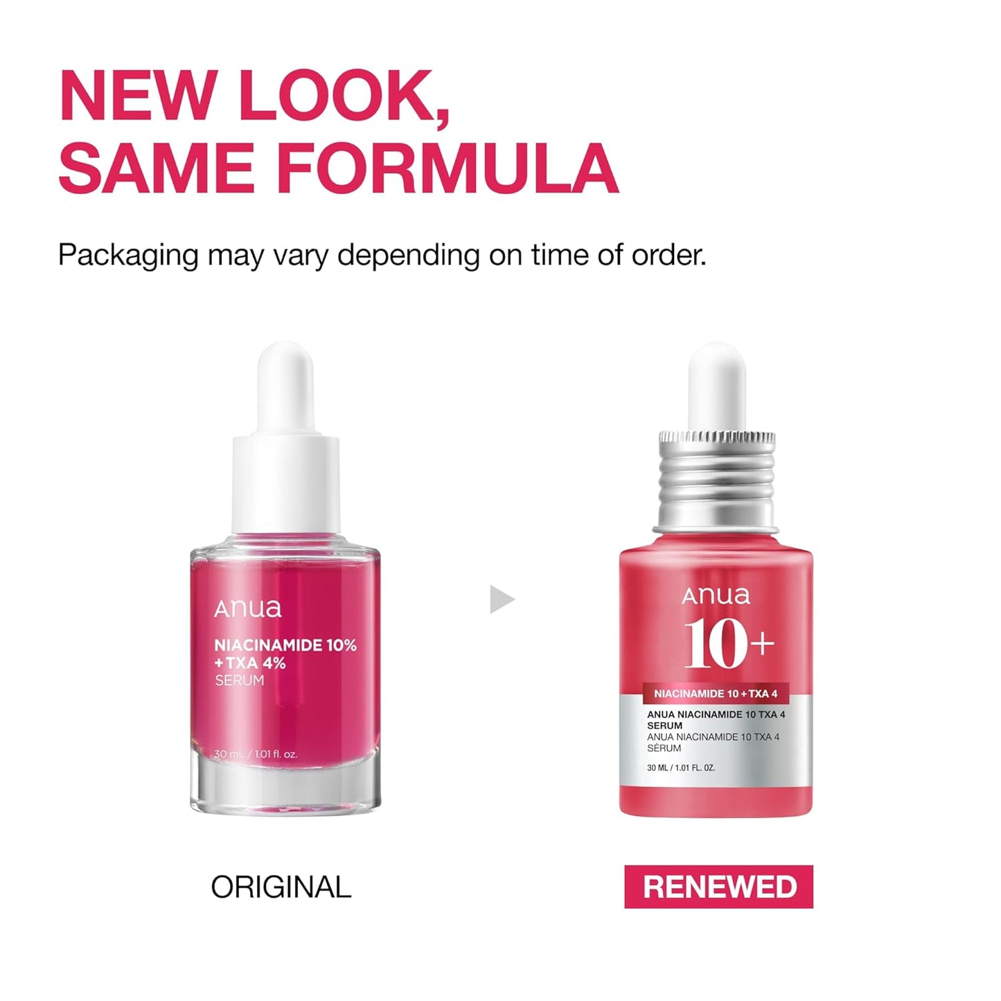Anua 10% Niacinamide + 4% Tranexamic Acid Serum – Korean Glass Skin Care Solution (30ml)