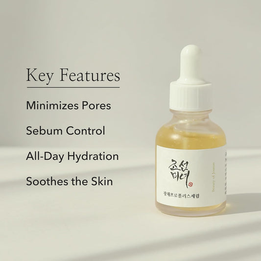 Beauty of Joseon Glow Serum with Propolis & Niacinamide | Hydrating Facial Moisturizer for Uneven Skin Tone | Korean Skin Care (30ml, 1 fl oz)