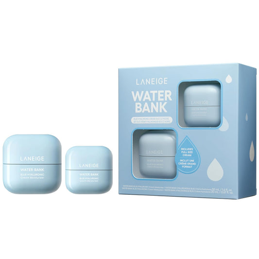 LANEIGE Water Bank Blue Hyaluronic Moisturizer – Barrier-Boosting Cream with Squalane & Ceramide for Lasting Hydration