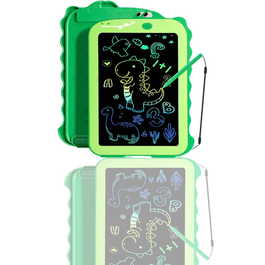 LCD Writing Tablet for Kids – 8.5" Colorful Doodle Pad, Dinosaur Drawing Board, Educational Toy for Boys & Girls Ages 2-8, Birthday & Christmas Gift - Ballimart