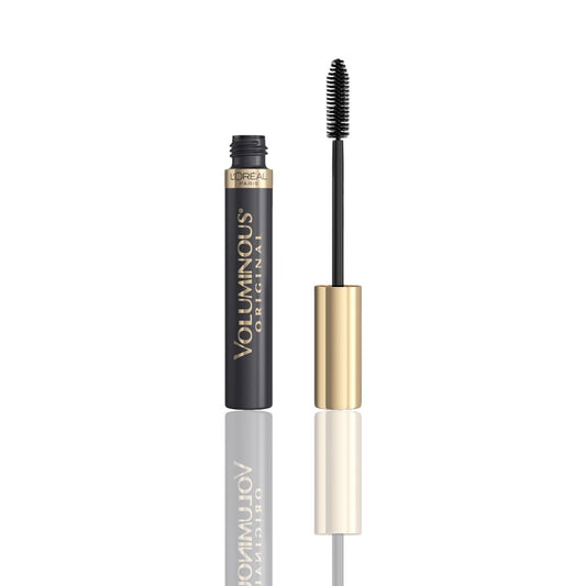 L’Oreal Paris Makeup Voluminous Original Volume Building Mascara | Black Brown | 0.28 fl. oz. | 5X Fuller Lashes | Clump-Free, Smudge-Resistant Formula - Ballimart