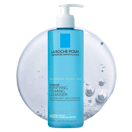 La Roche-Posay Toleriane Hydrating Gentle Face Cleanser | Fragrance-Free Daily Facial Wash for Sensitive & Dry Skin 