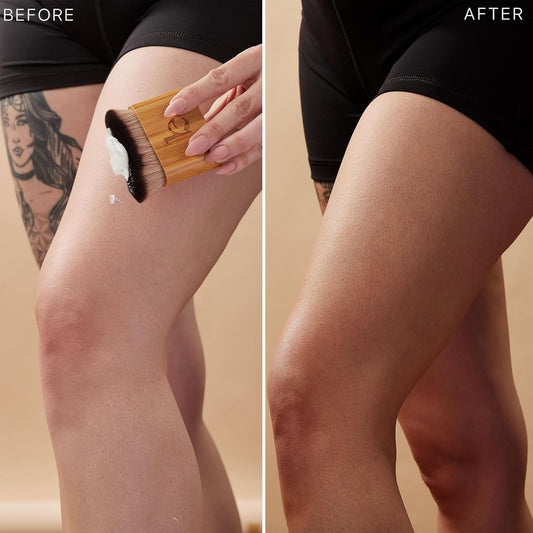 Beauty by Earth Natural Self Tanner - USA-Made, Organic Ingredients, Streak-Free Tan with Aloe Vera & Coconut | Medium to Dark Skin Tones - Ballimart