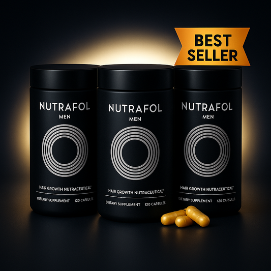 Nutrafol Men’s Hair Growth Supplement – 3 Pack (3-Month Supply)