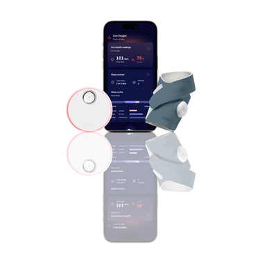 Owlet Dream Sock® - FDA-Cleared Smart Baby Monitor | Track Pulse Rate & Oxygen | Notifications for Infants 1-18 Months - Ballimart