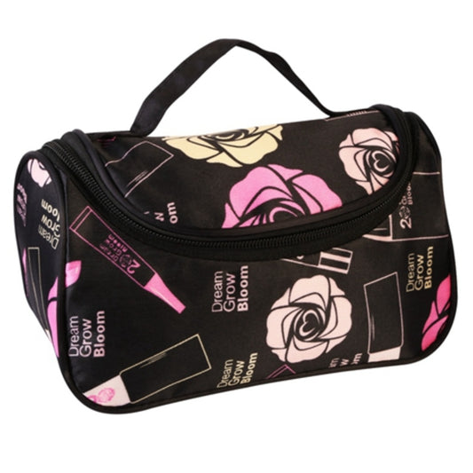 NewHome Mounted Travel Makeup Bag - Portable Cosmetic Organizer with Cosmetic Mirror - Ballimart