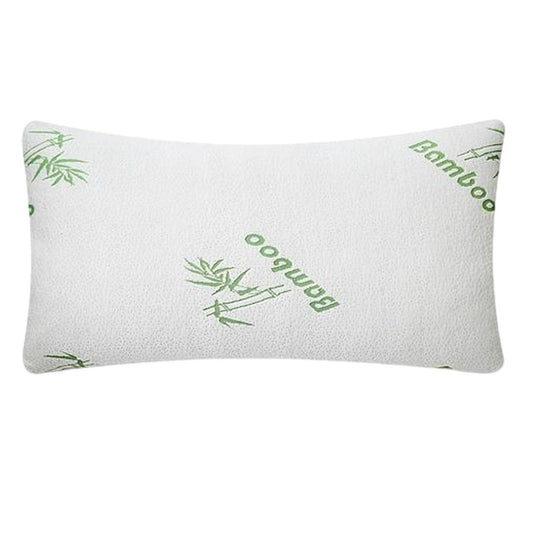 NewHome Bamboo Memory Foam Pillow - Hypoallergenic Bed Pillow for Head and Neck Support - Ballimart