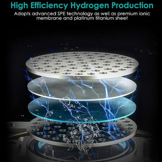 1.5L Large Capacity Portable Hydrogen Water Bottle - Quick Electrolysis Rechargeable Hydrogen Water Generator - Ballimart