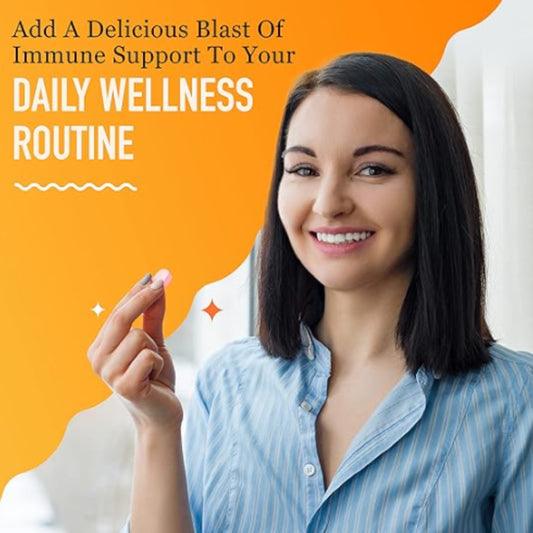 Airborne Chewable Tablets With Vitamin C - Berry - 32 Tablets - Ballimart