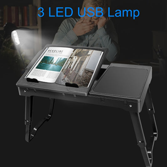 Foldable Laptop Table Bed Notebook Desk - Ballimart