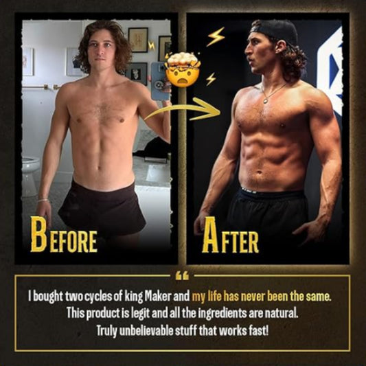 Top Shelf Grind King Maker - 13-in-1 Anabolic Supplement for Men(LJ100), 120 Capsules - Ballimart