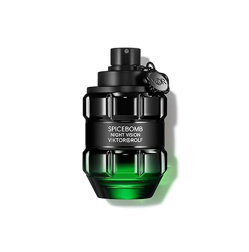 Viktor&Rolf - Spicebomb Nightvision Eau de Toilette - Warm, Spicy & Fresh - Cologne for Men - with Notes of Bergamot Citrus, Black Spices & Rosemary
