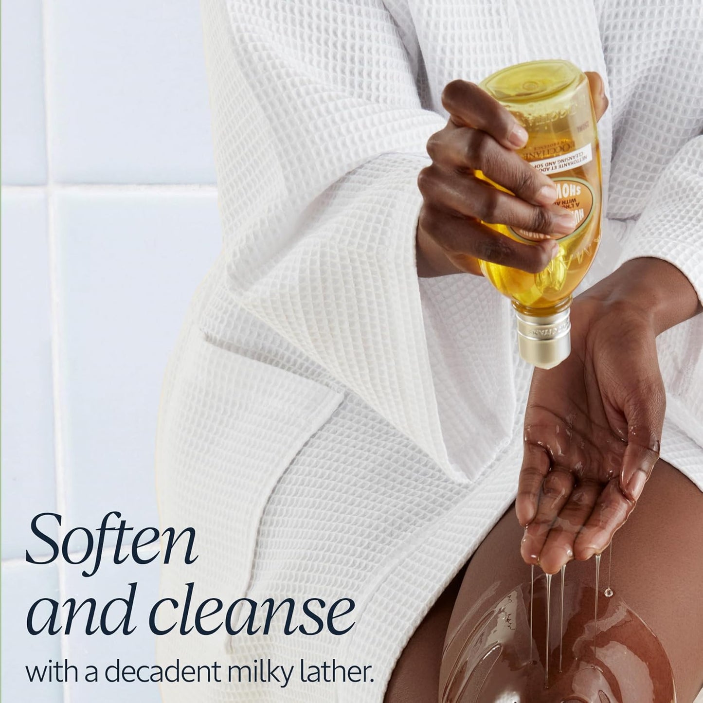 L'Occitane Almond Shower Oil – Cleansing & Softening Oil-to-Milk Lather, Hydrating Shower Gel with Sweet Almond Oil, 8.4 Fl Oz - Ballimart