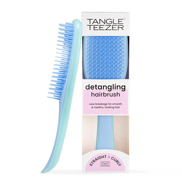 Tangle Teezer Ultimate Detangler Hairbrush – For Wet & Dry Hair, Reduces Knots & Breakage | Ideal for All Hair Types, Denim Blues