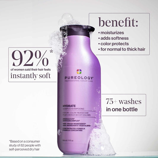 Pureology Hydrate Moisturizing Shampoo - Ballimart