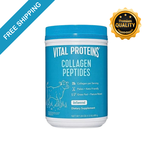 VitaI Proteins | Collagen Peptides | 20g Collagen Peptides Per Serving (24 Ounce (1.5 LBS), Unflavored