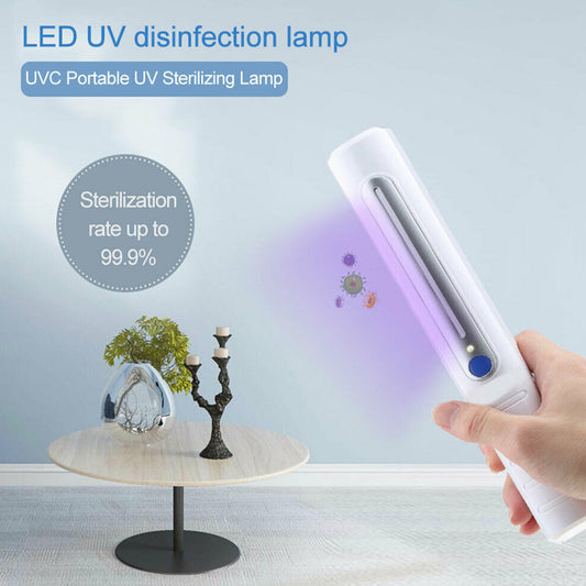 USB LED Sterilize Light Handheld Lamp Home Disinfection US - Ballimart