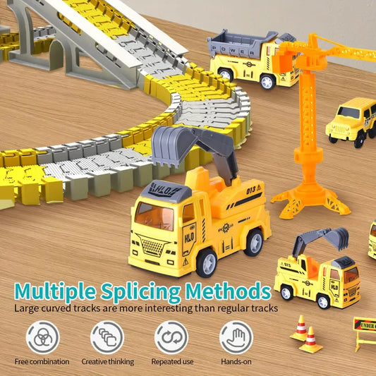 Electric Track Toy Car Toy, Over 8 Years Old - Ballimart