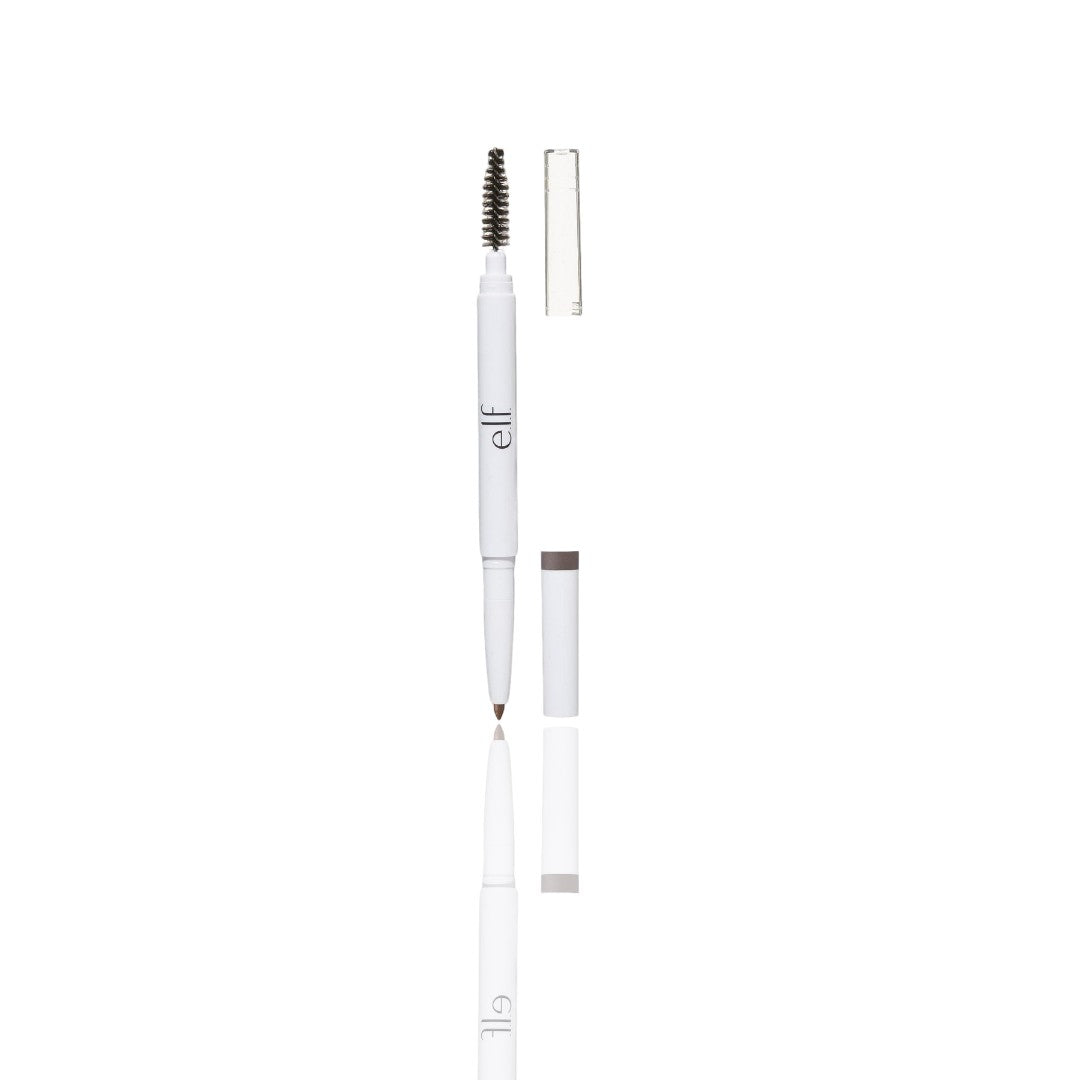 e.l.f. Instant Lift Brow Pencil, Dual-Sided Precision for Defined Brows, Neutral Brown - 0.006 Oz | Shapes, Fills & Tames - Ballimart