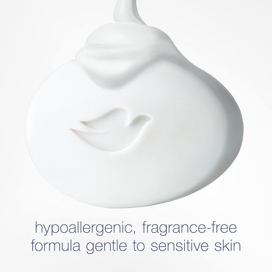 Dove Skincare Duo: Macadamia & Rice Milk Body Scrub and Sensitive Skin Beauty Bar Gentle Care for Radiant Skin