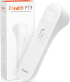 iHealth No-Touch Forehead Thermometer – Infrared Digital Thermometer for Adults, Kids & Babies, Touchless Temperature Reading with 3 Ultra-Sensitive Sensors