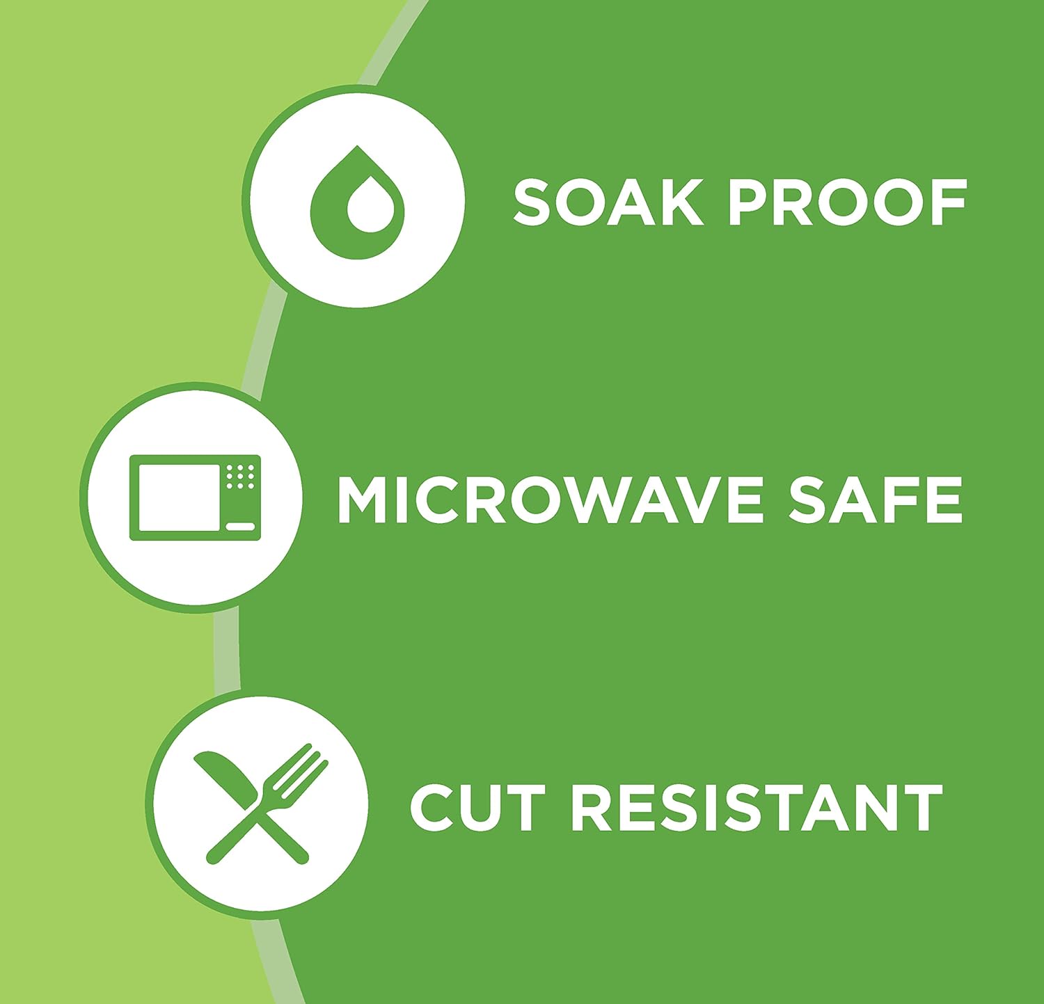 Amazon Basics Everyday Paper Plates - 8.62 Inch, 200 Count | Disposable & Microwave-Safe - Ballimart