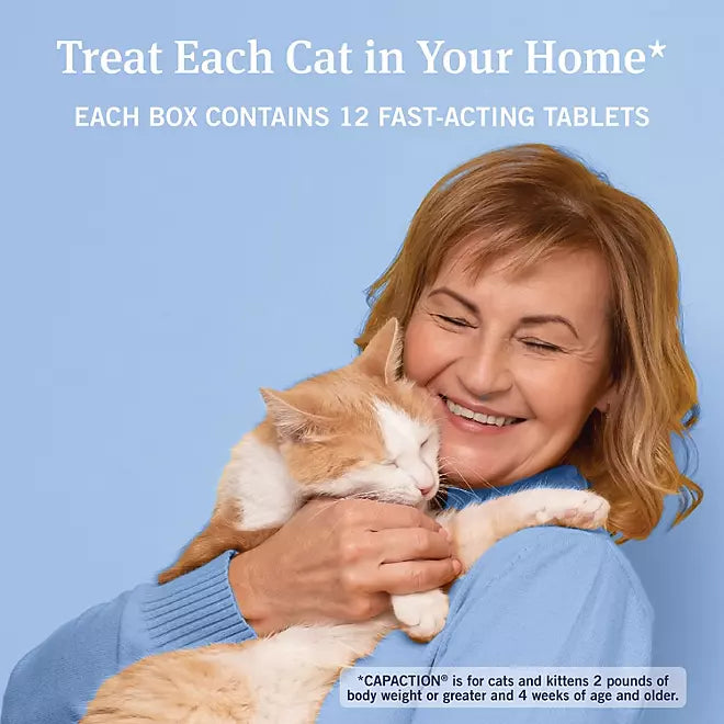 PetArmor CapAction Oral Flea Tablets for Cats