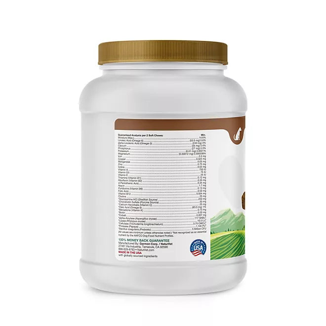 NaturVet All-in-One Dog Supplement Soft Chews