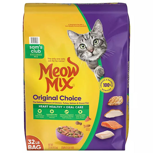 Meow Mix Original Choice Adult Dry Cat Food